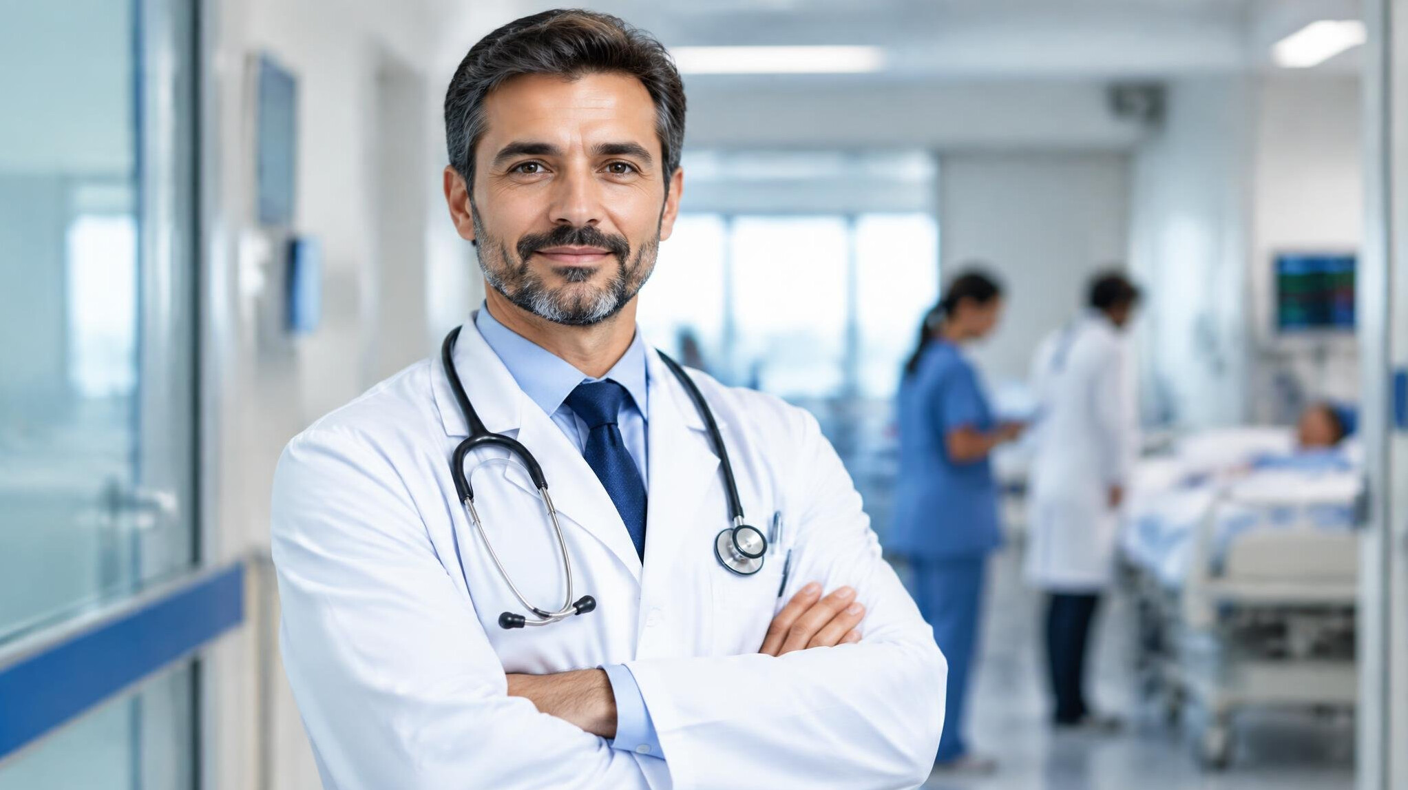 prominent doctor portrait