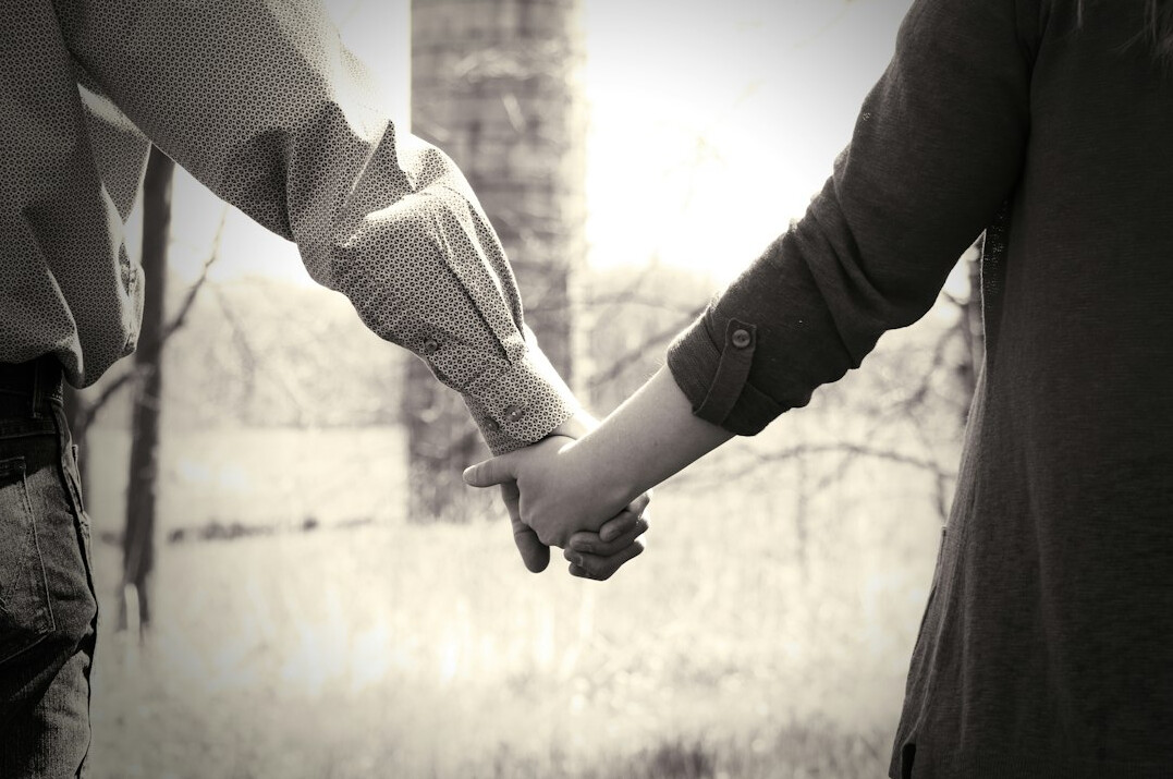 Two business partners shaking hands after a meeting