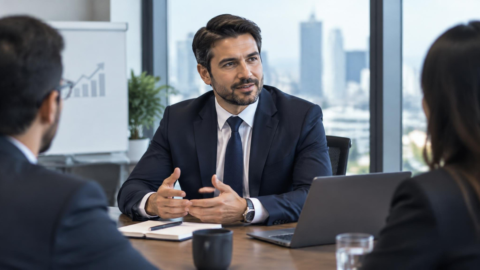 businessman in suit